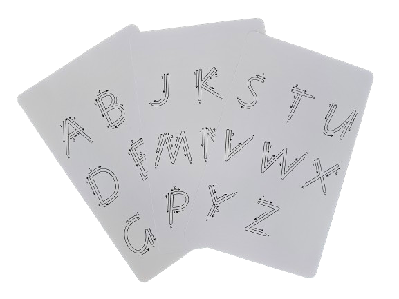 LCD Tracing Pad (ORANGE TIGER) - Name, Letter & Number Tracing