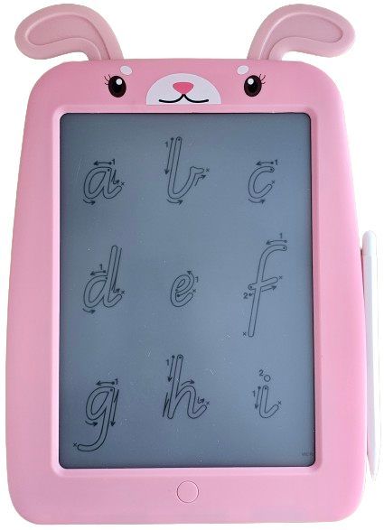 LCD Tracing Pad (PINK BUNNY) - Name, Letter & Number Tracing