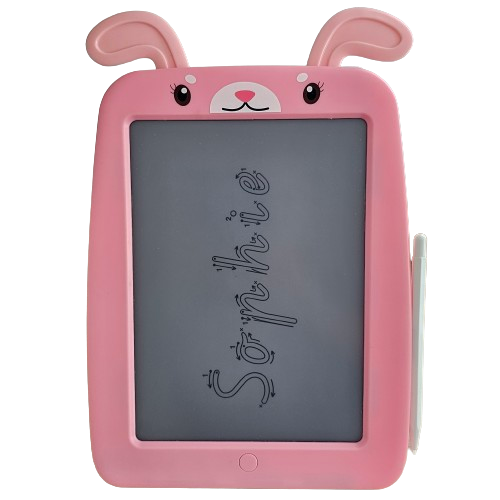 LCD Tracing Pad (PINK BUNNY) - Name, Letter & Number Tracing