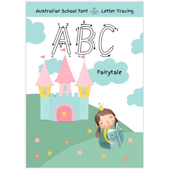 *BUNDLE* ABC & 123 Fairytale Tracing Books (DIGITAL DOWNLOAD)
