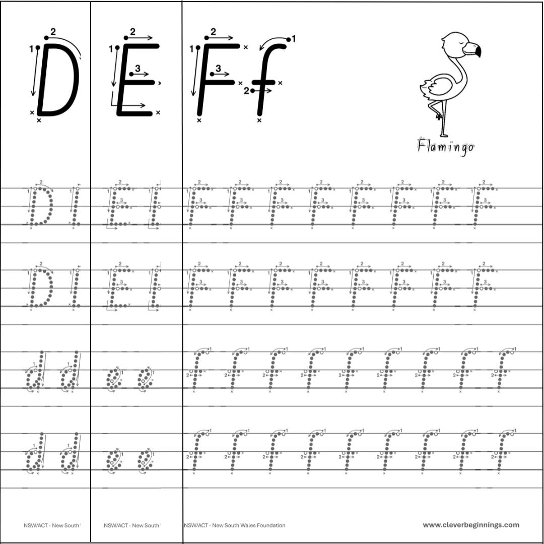 ABC Animal Letter Tracing Workbook (DIGITAL DOWNLOAD)