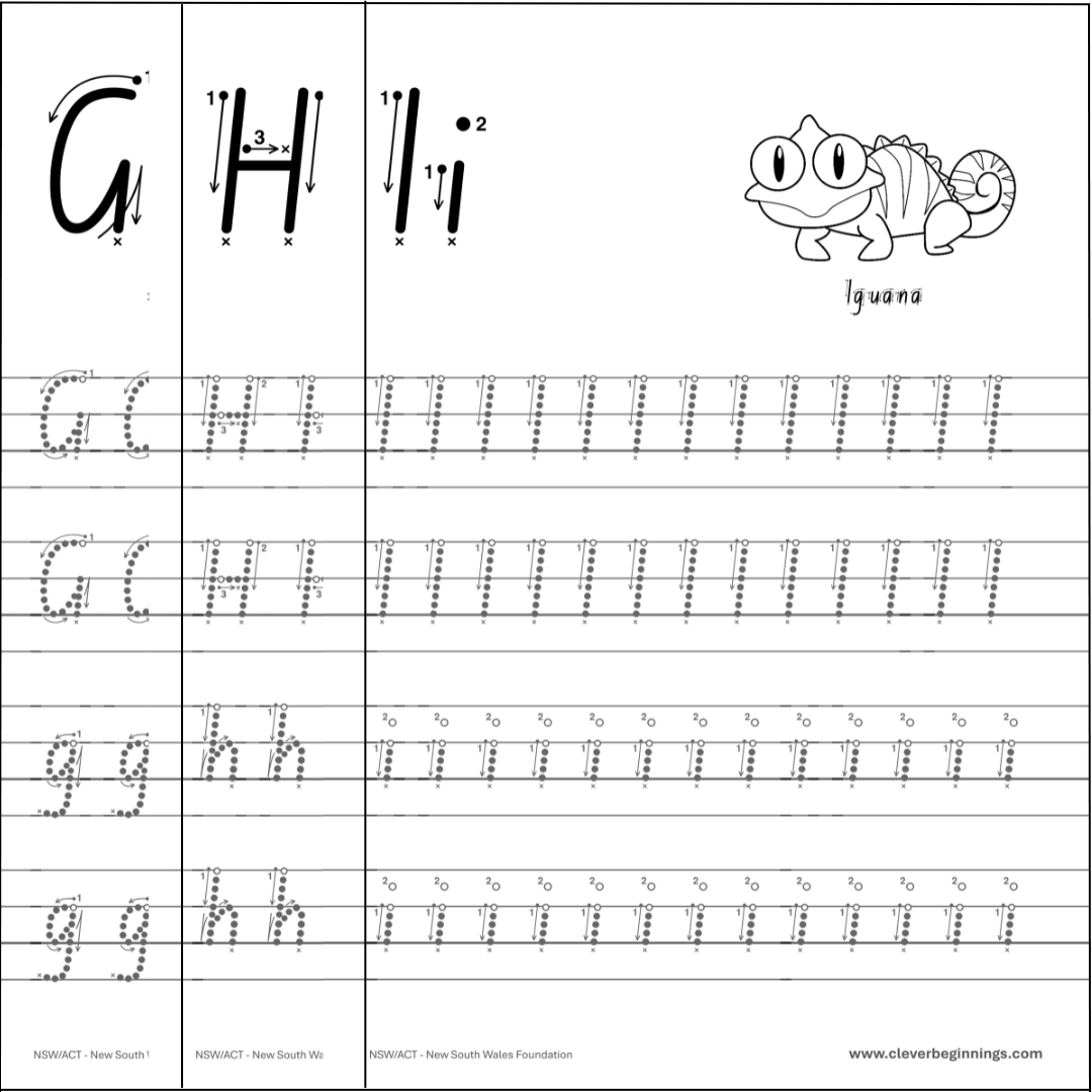 ABC Animal Letter Tracing Workbook (DIGITAL DOWNLOAD)