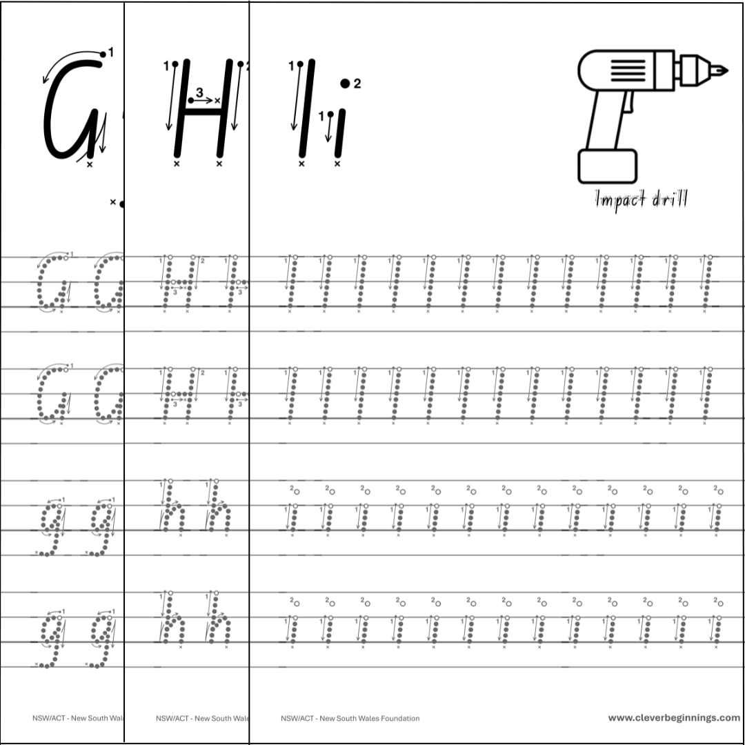 ABC Construction Letter Tracing Workbook (DIGITAL DOWNLOAD) (Copy)