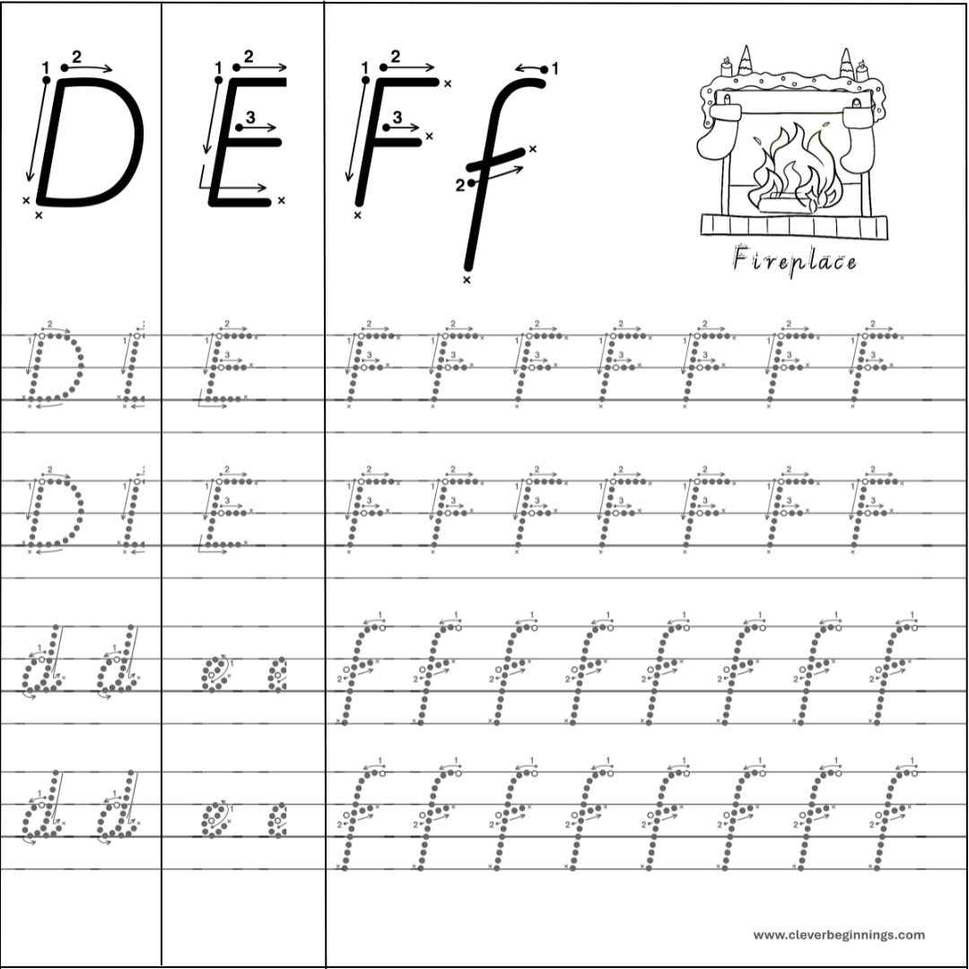 ABC Christmas Letter Tracing Workbook (DIGITAL DOWNLOAD)