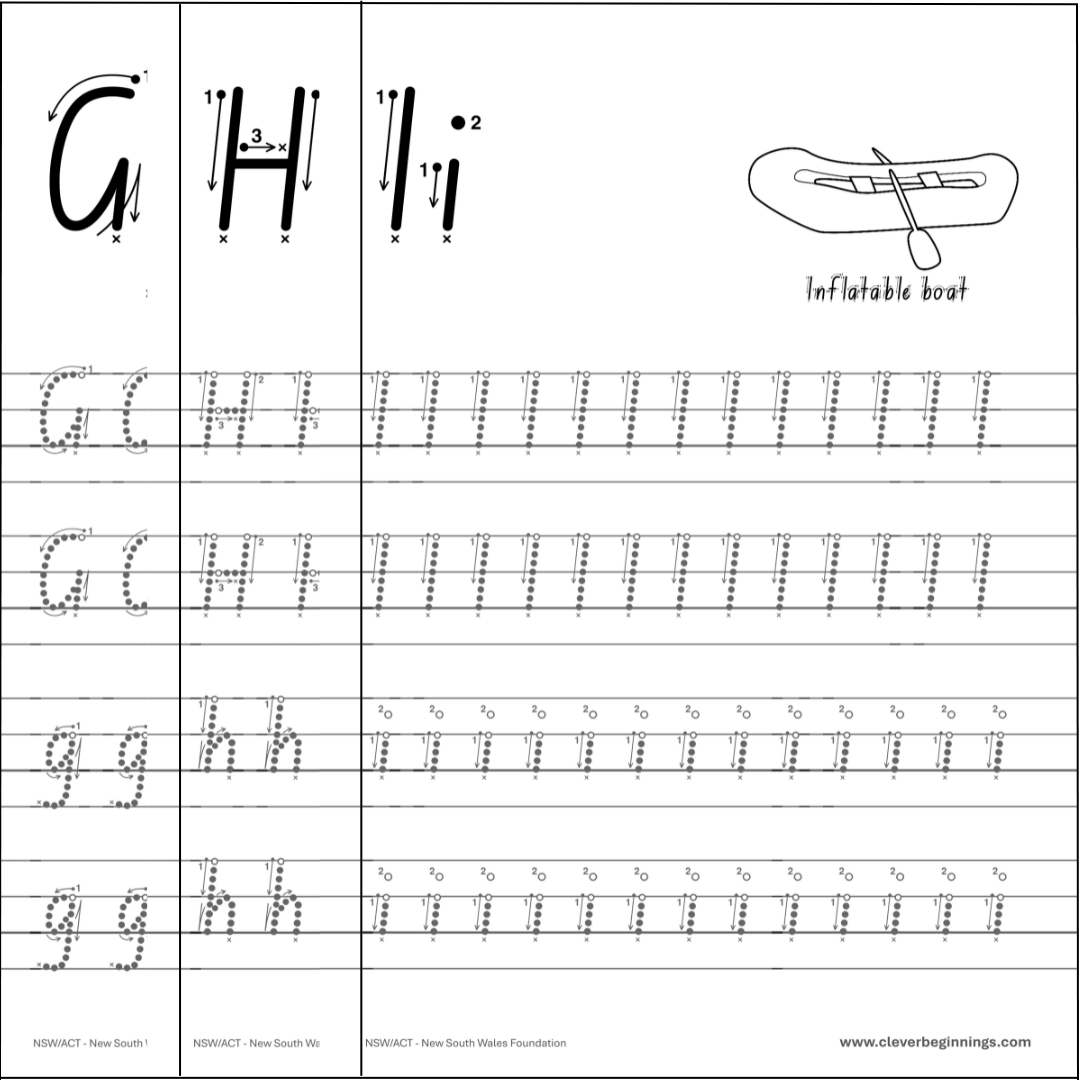 ABC Transport Letter Tracing Workbook (DIGITAL DOWNLOAD)